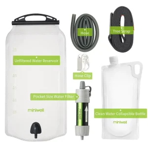 Water Filter for Hiking, Camping, Survival